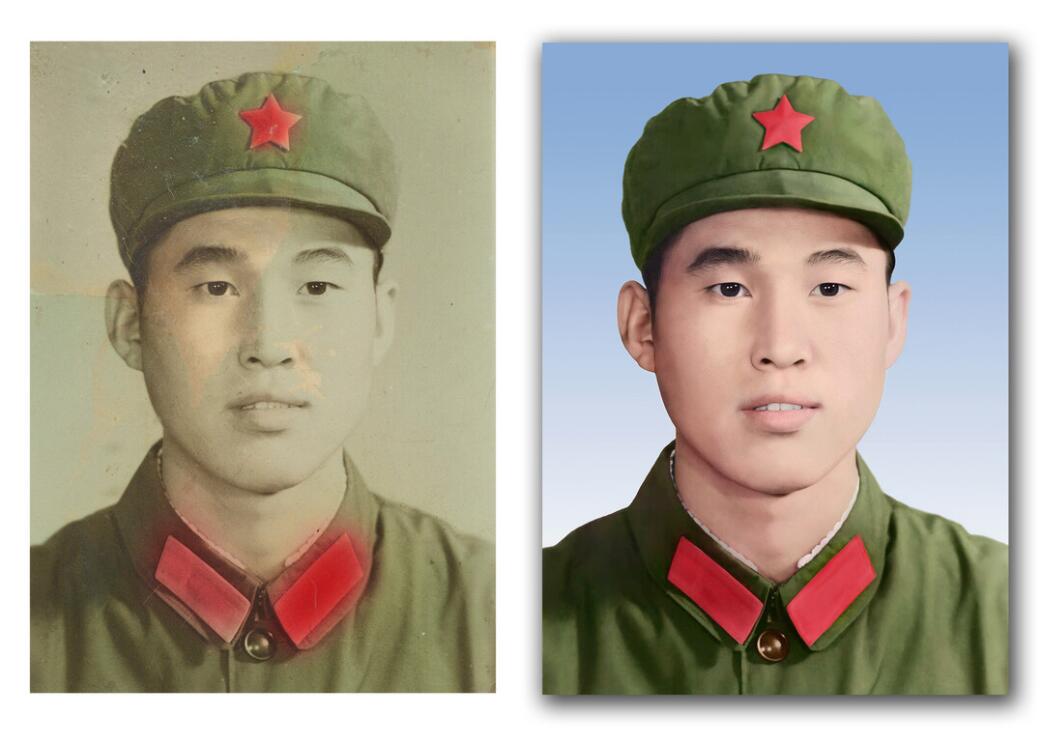 五通桥破损照片修复-18